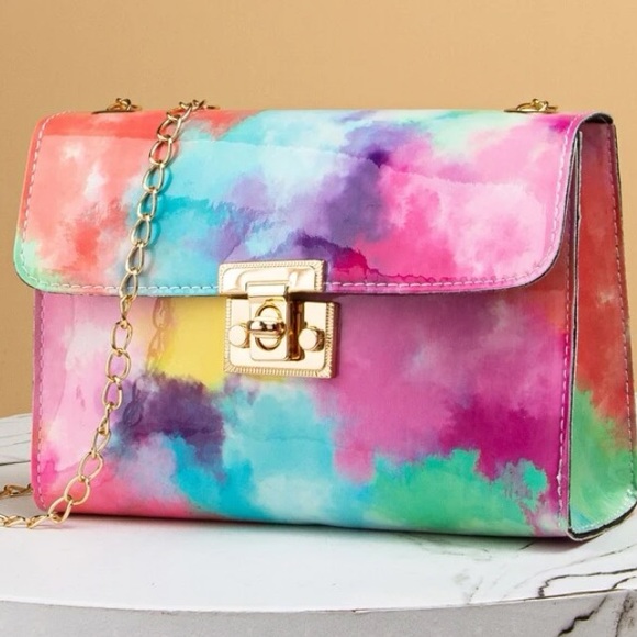 SHEIN Handbags - Small tie dye purse